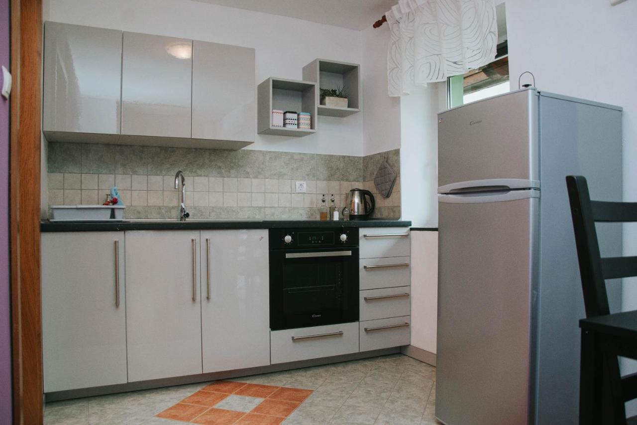 Apartma Metija Lux Z Savno Kobarid Exteriör bild