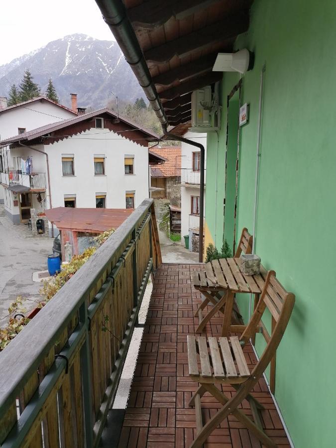 Apartma Metija Lux Z Savno Kobarid Exteriör bild